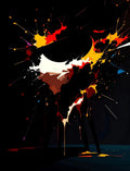 Abstract Color Spray