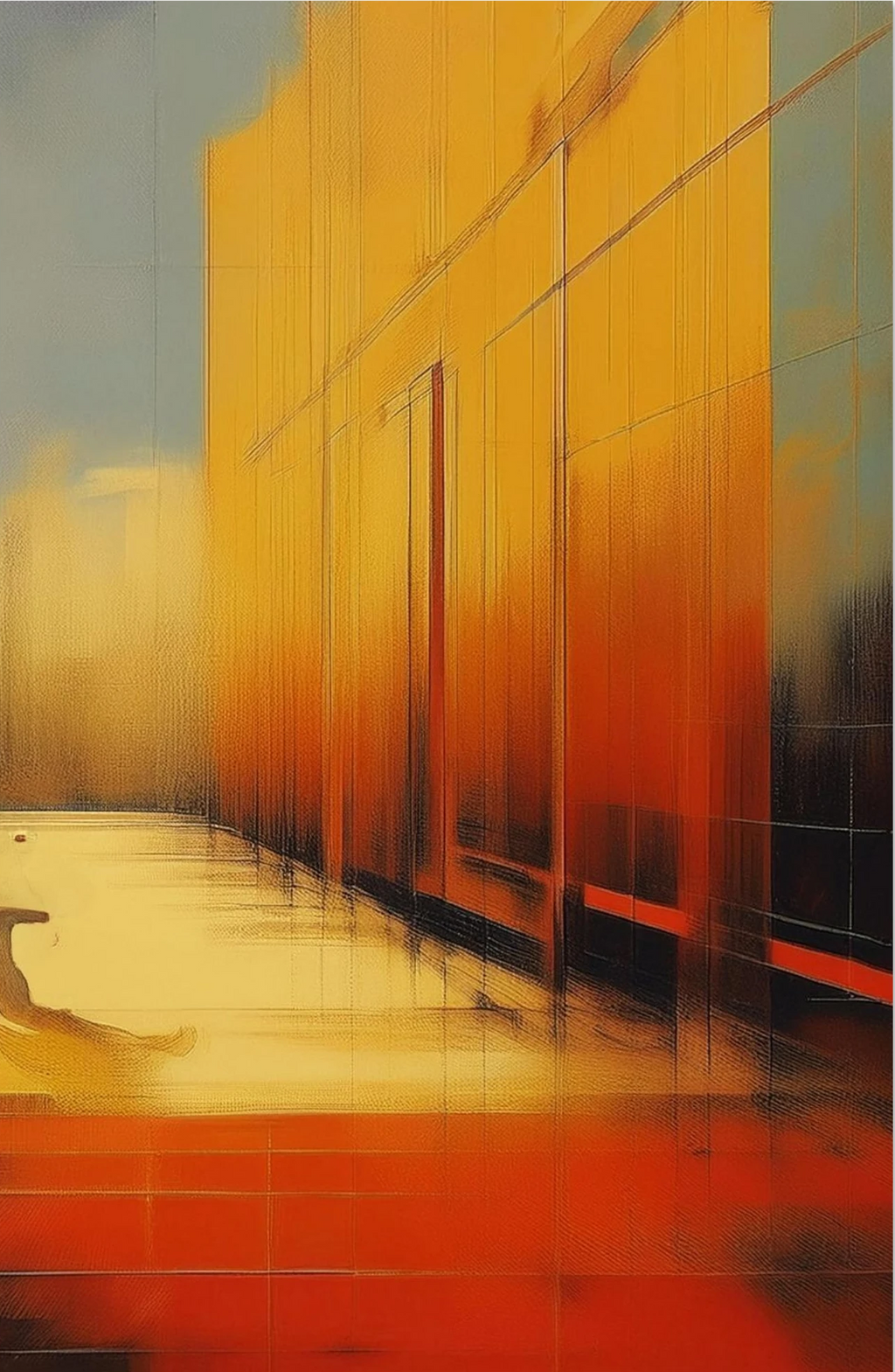 Abstract wall