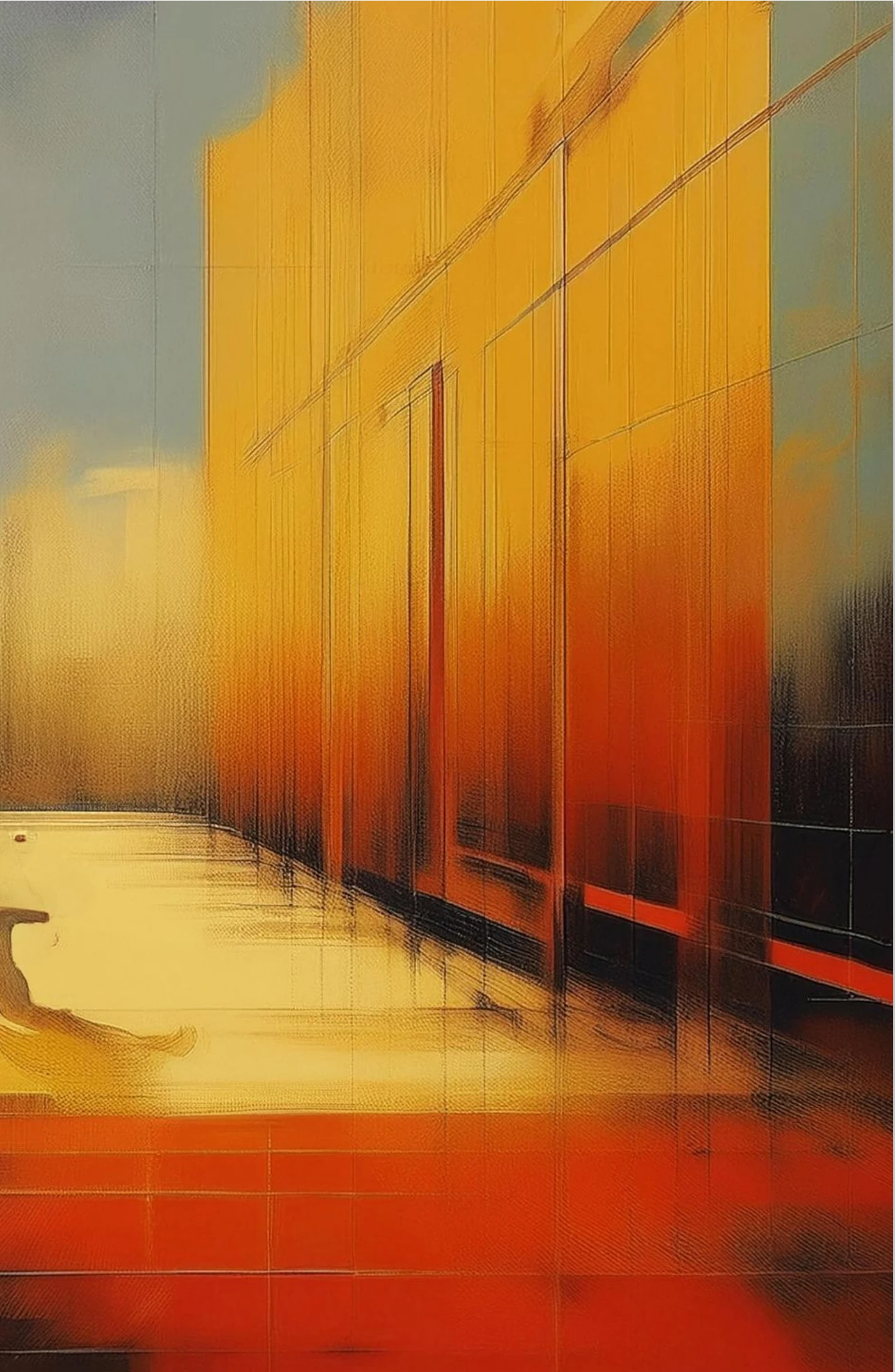 Abstract wall