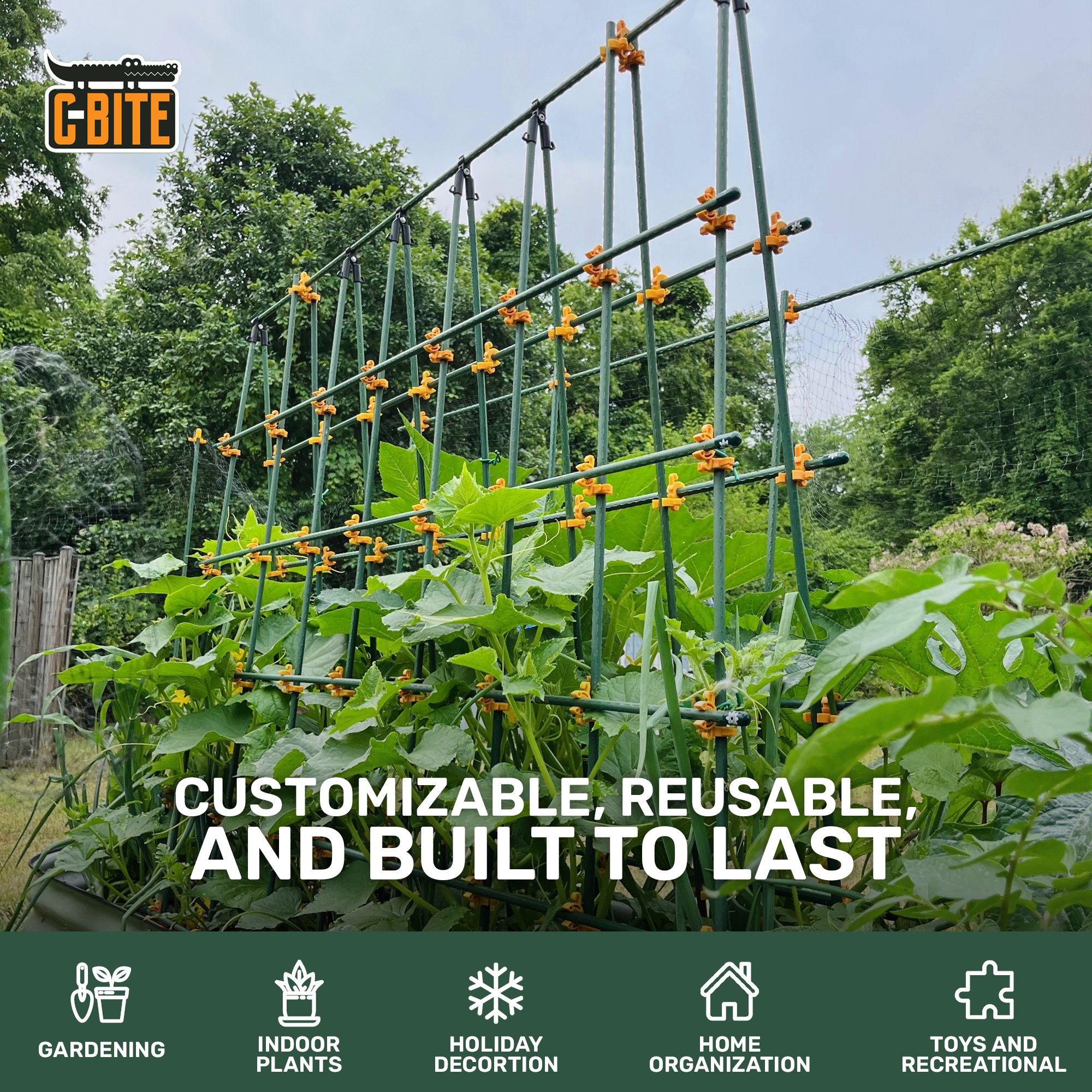 C-BITE Monster Kit - Large Beds & Multi-Plant Support  (6')