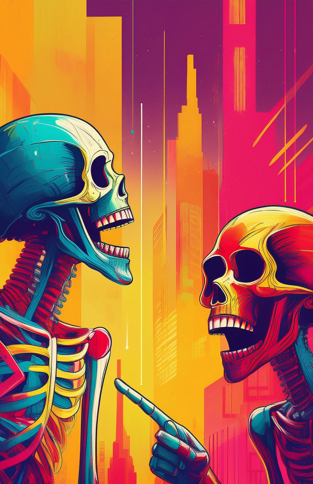 laughing skulls -  Digital Download