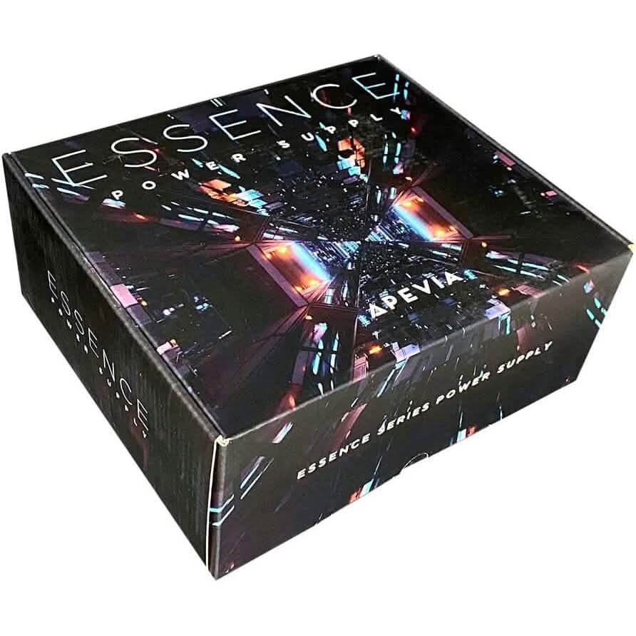 Apevia ATX-ES600W Essence 600W ATX Semi-Modular Gaming Power Supply with Auto-Thermally Controlled  (Refurbished)