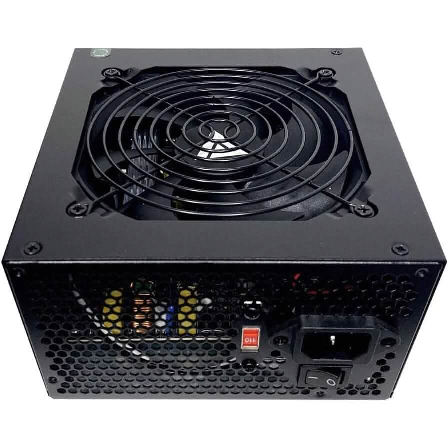 Apevia ATX-ES600W Essence 600W ATX Semi-Modular Gaming Power Supply with Auto-Thermally Controlled  (Refurbished)