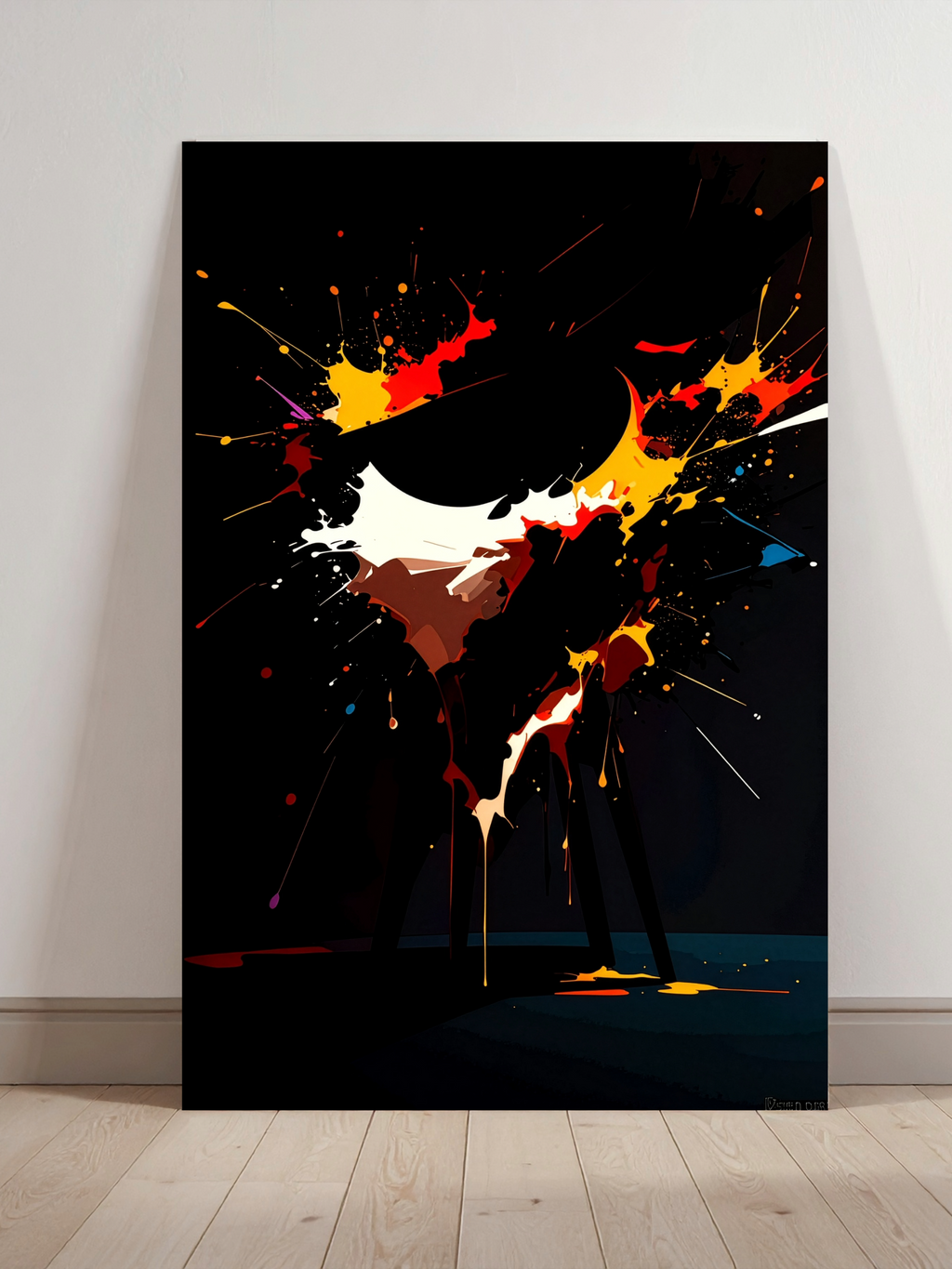 Abstract Color Spray