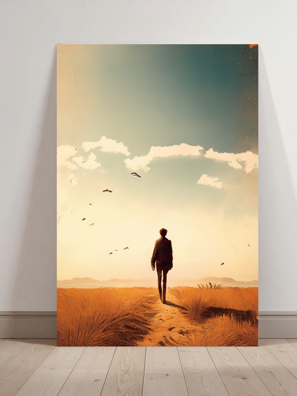 Walking away