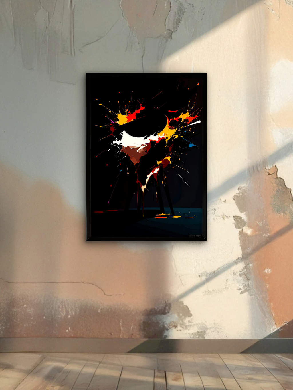 Abstract Color Spray