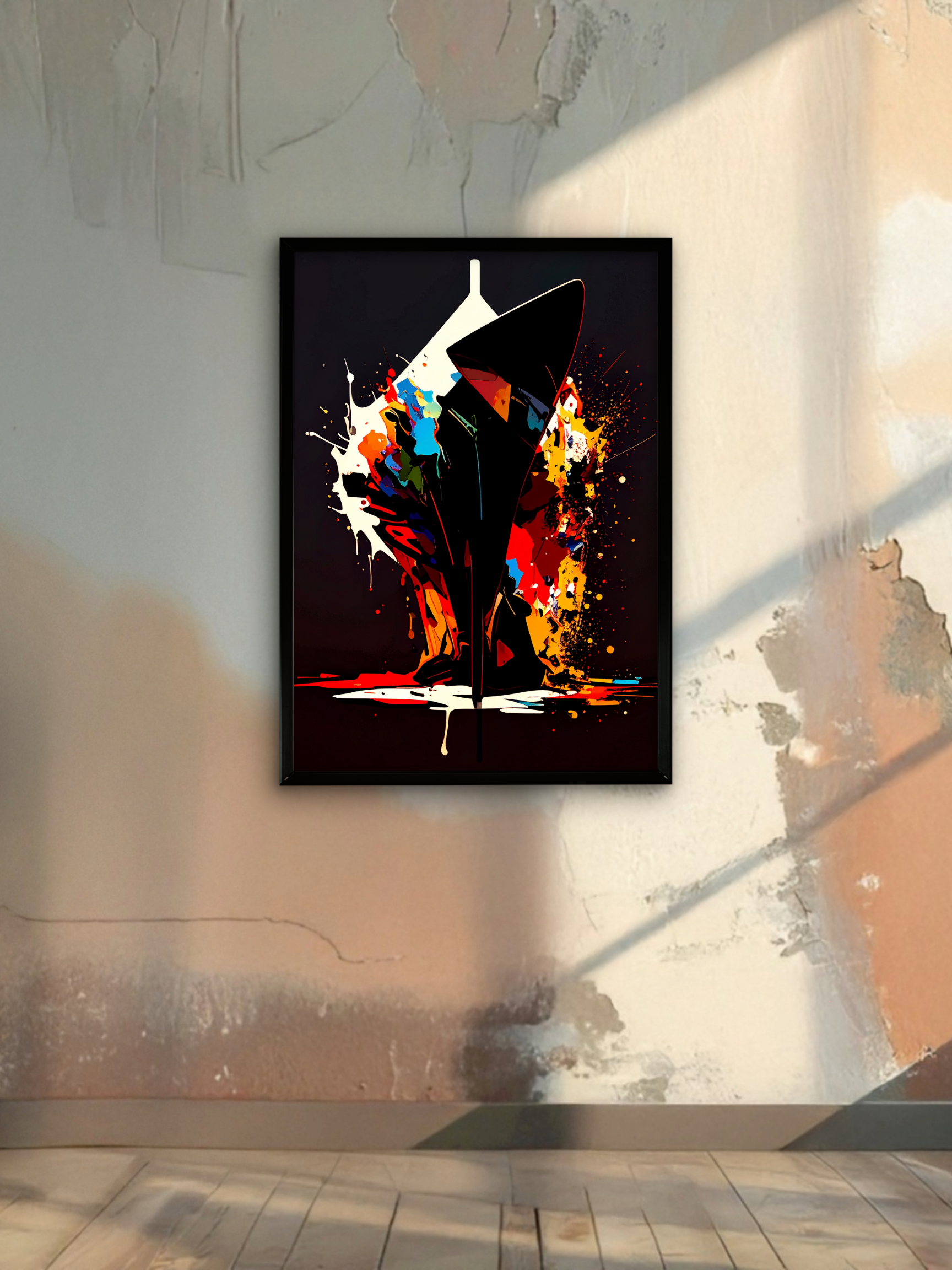 Abstract Color Cup