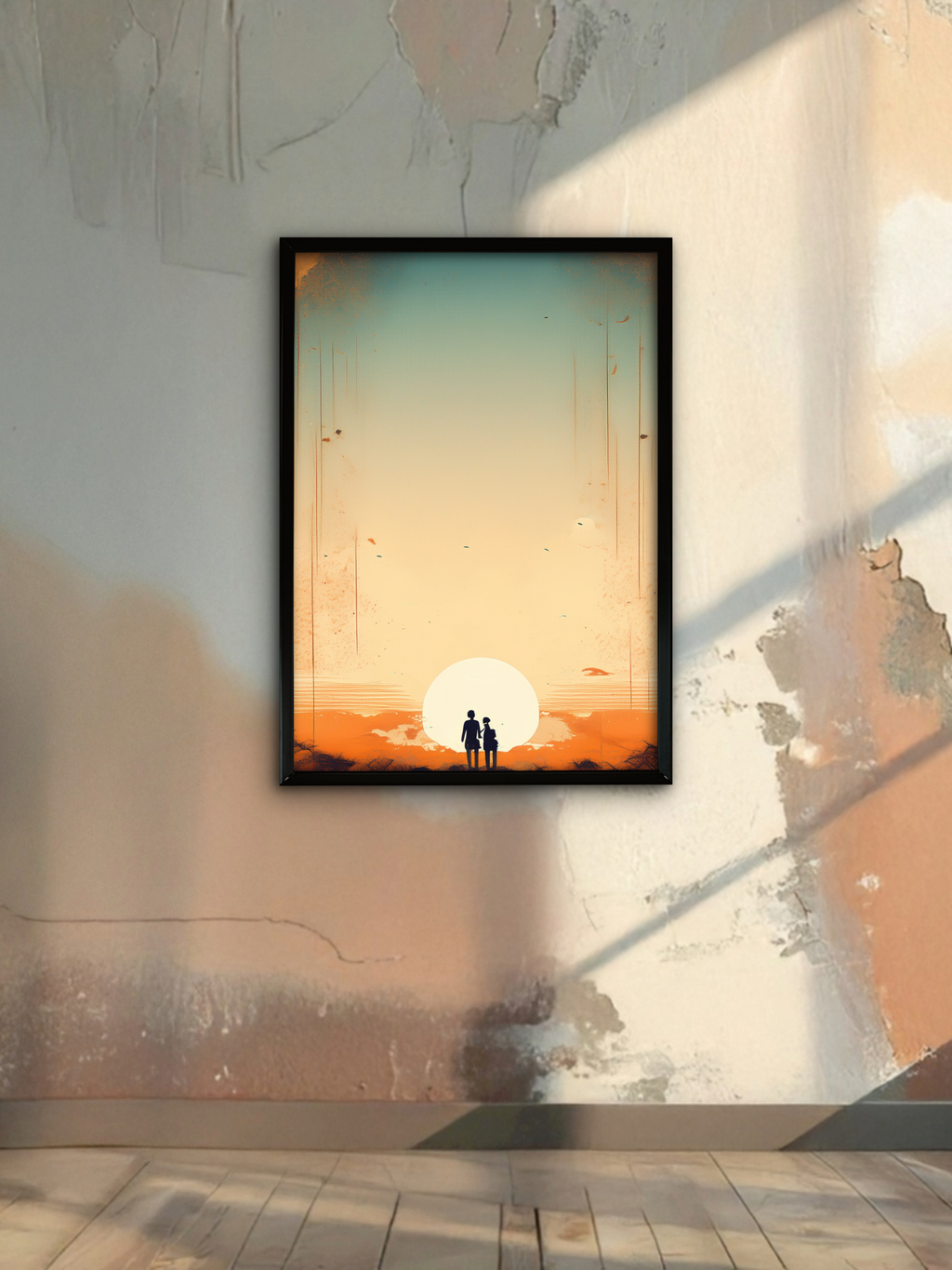 The distance