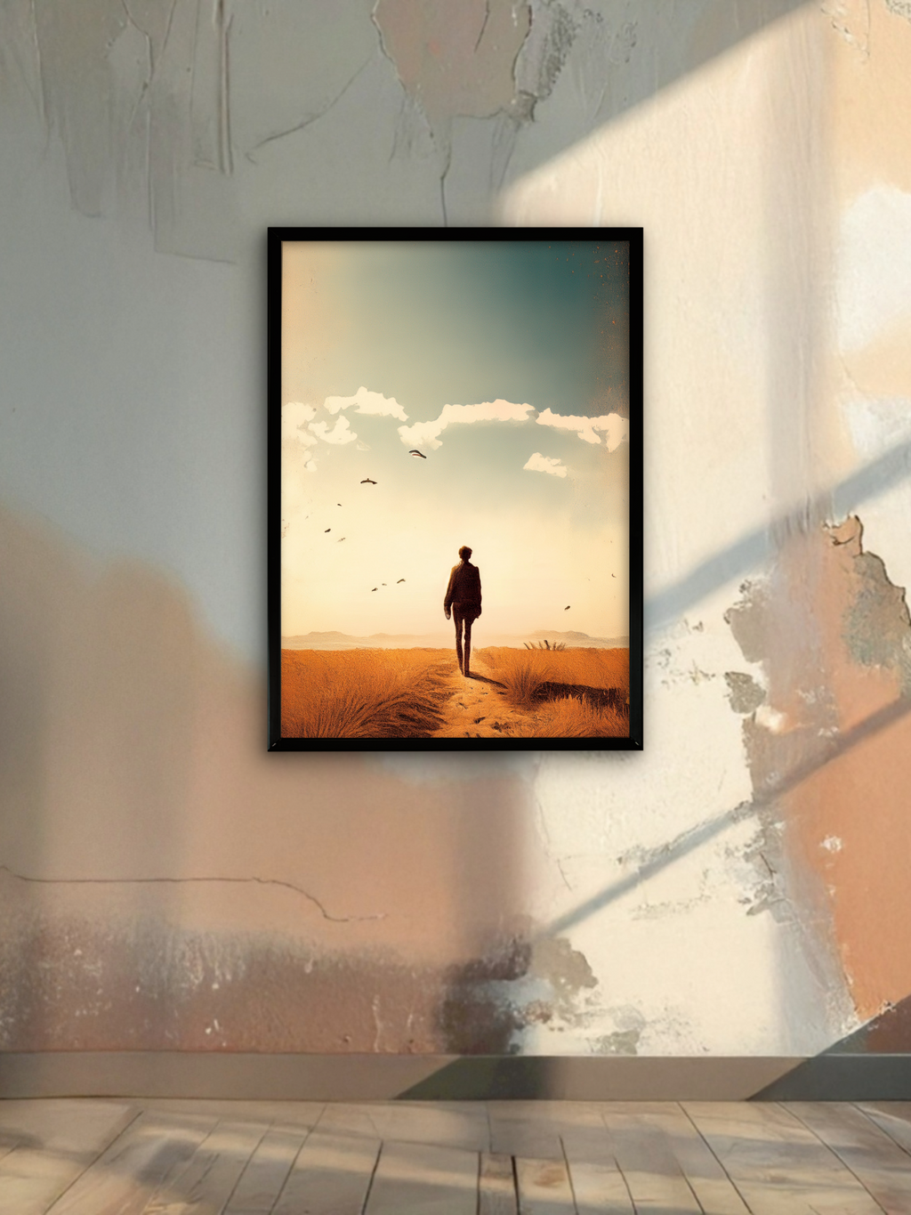 Walking away