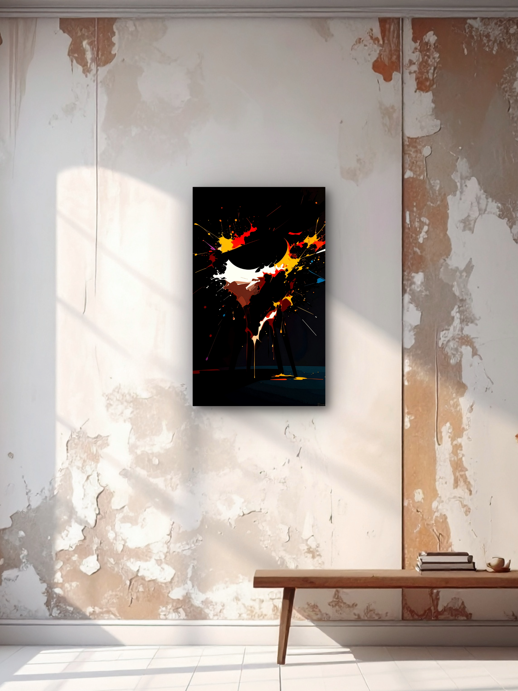 Abstract Color Spray
