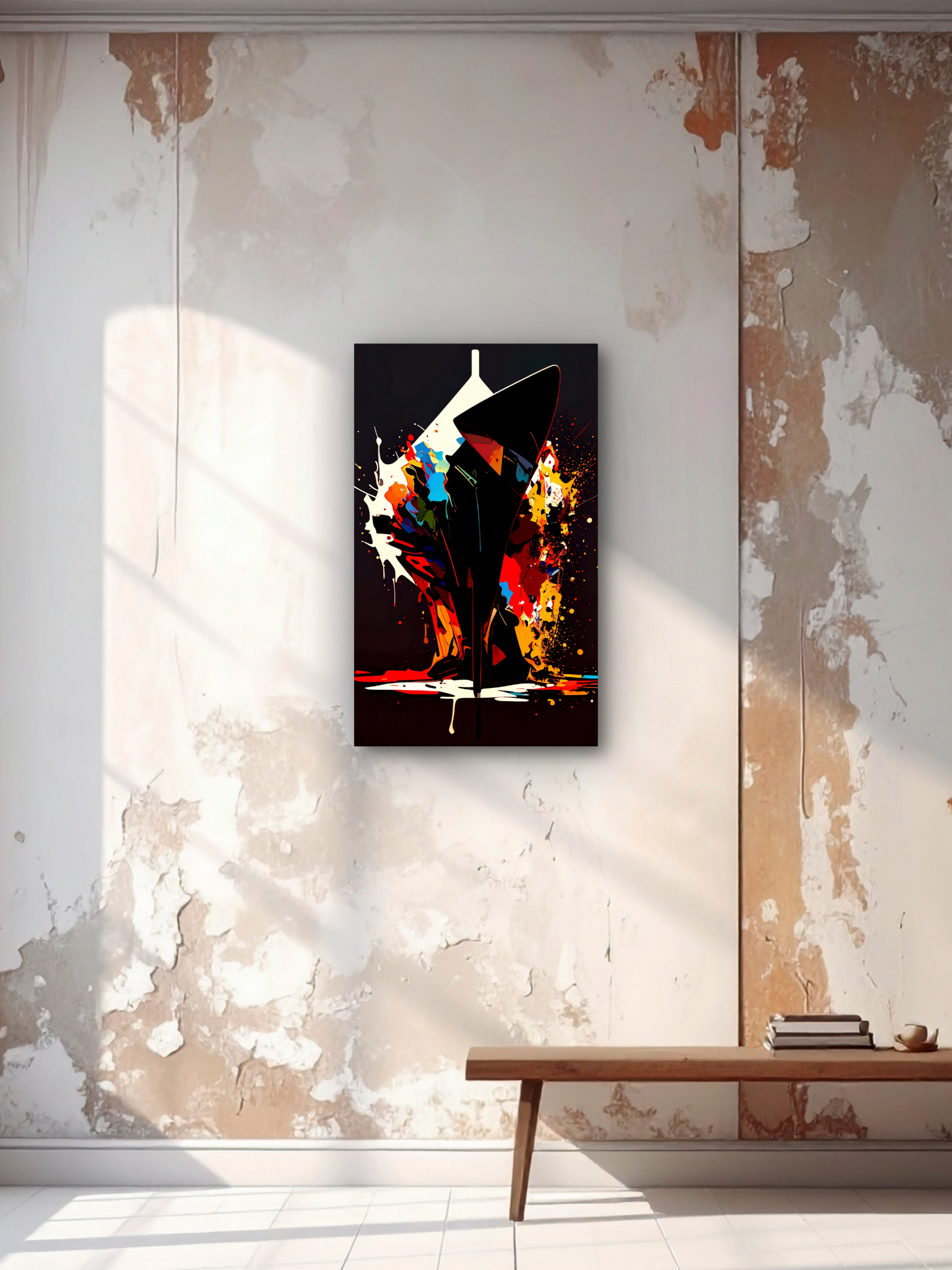 Abstract Color Cup
