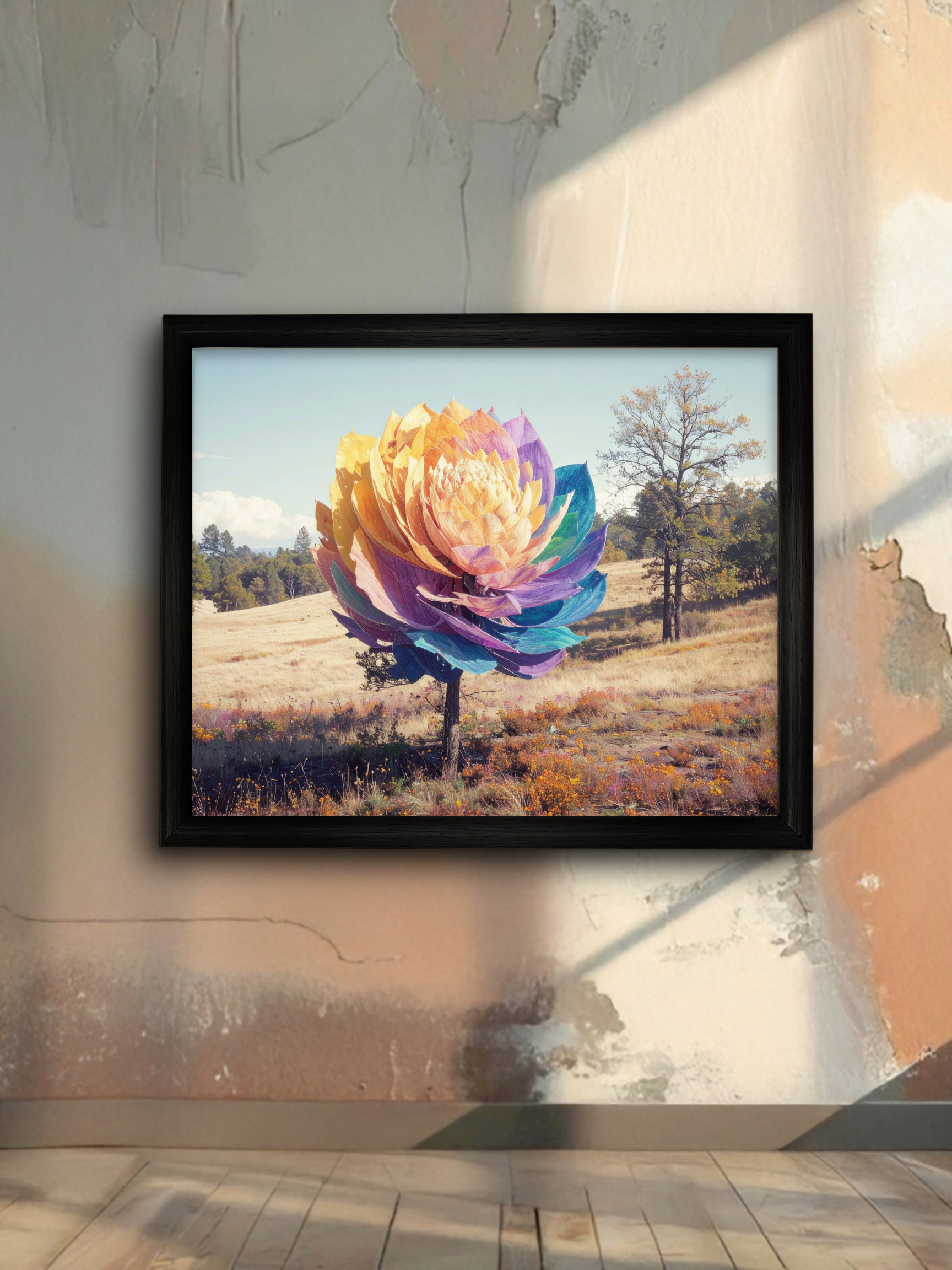 Tree Forms - Framed Canvas