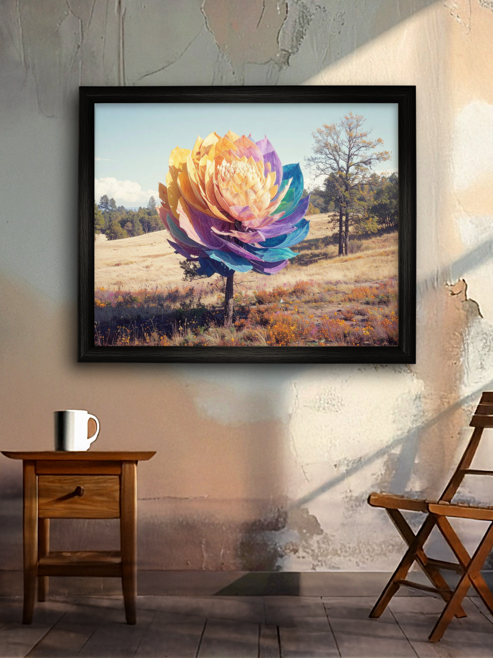 Tree Forms - Framed Canvas