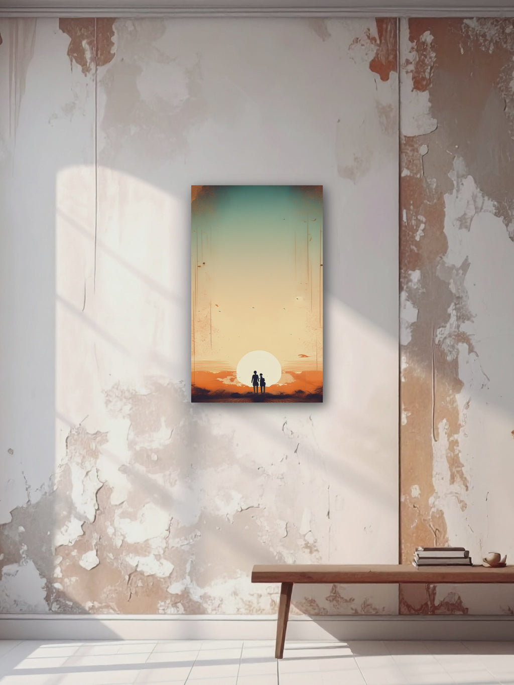 The distance