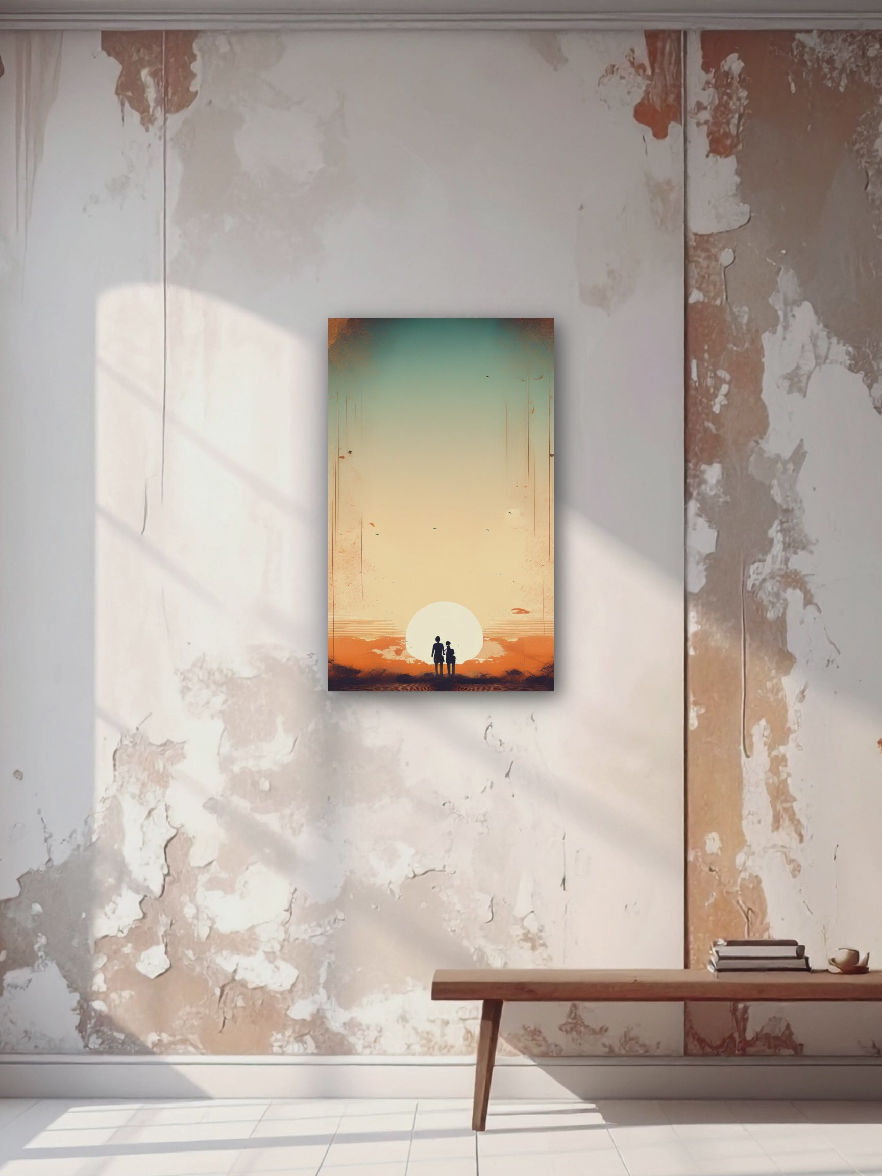 The distance